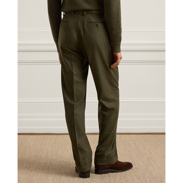 Pantalon Glenn fait main en flanelle
