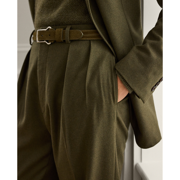 Pantalon Glenn fait main en flanelle