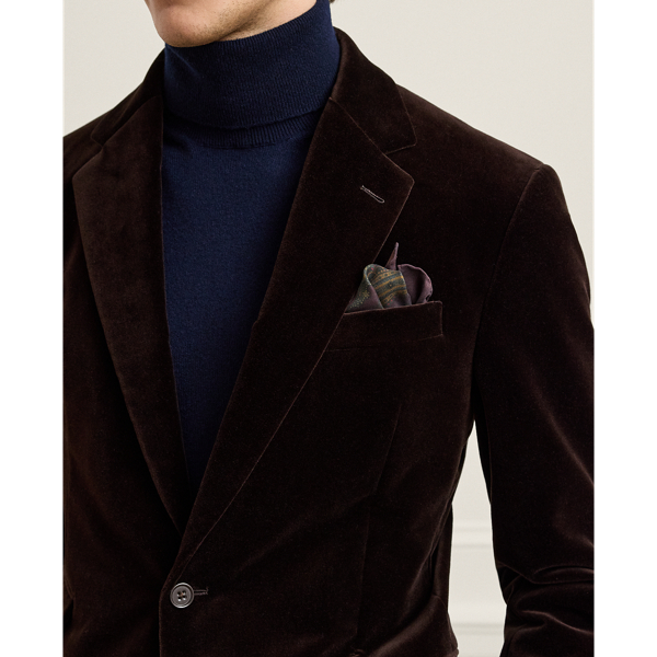 Kent Hand-Tailored Velvet Jacket
