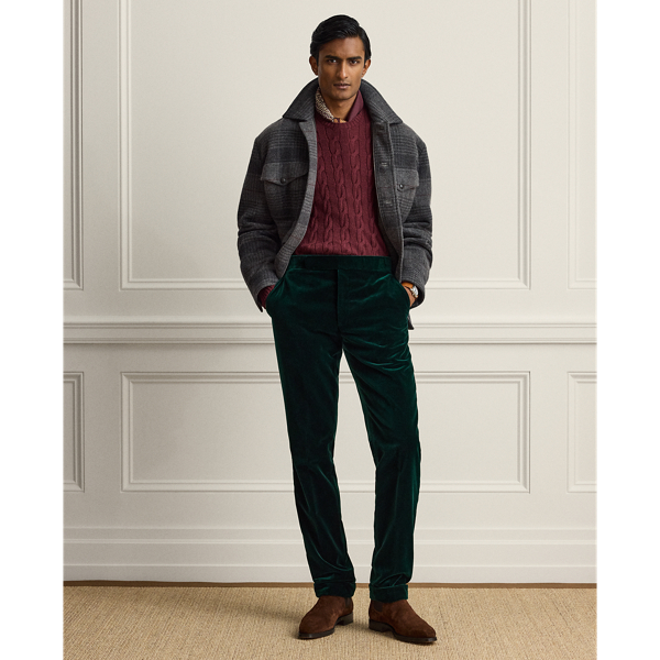 Gregory Hand-Tailored Velvet Trouser