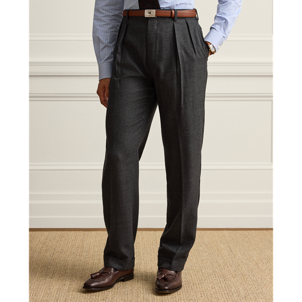 Glenn Hand-Tailored Plaid Cashmere Suit
