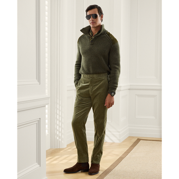 Pantaloni Gregory in velluto a coste