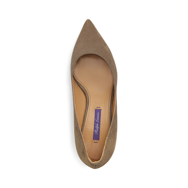 Dinah Goat Suede Pump for Women Ralph Lauren UK