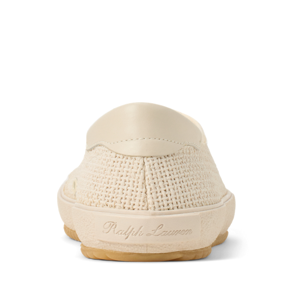 Sneaker Bayston aus Baumwollpiqu&eacute; Ralph Lauren Collection in Klassisch-Creme 3