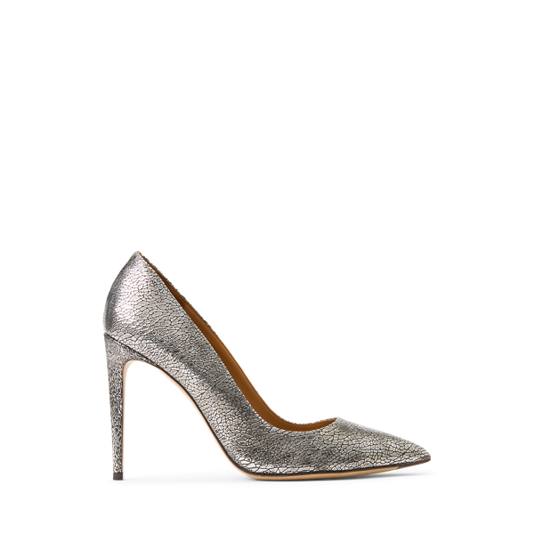 Silver designer heels online