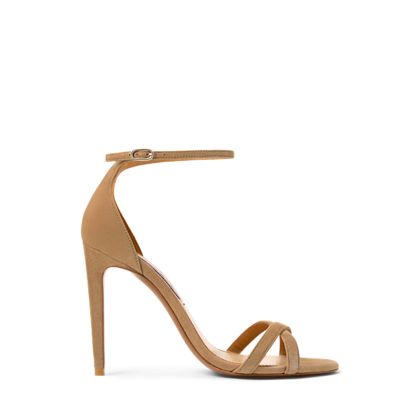 LAUREN RALPH LAUREN ★ GWEN TWO-TONE LEATHER SANDAL Gwen Two-Tone Leather Sandal