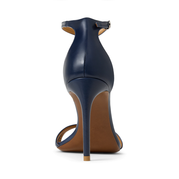 Sandalette Perrin aus Kalbsleder Ralph Lauren Collection in Lux-Navy 3