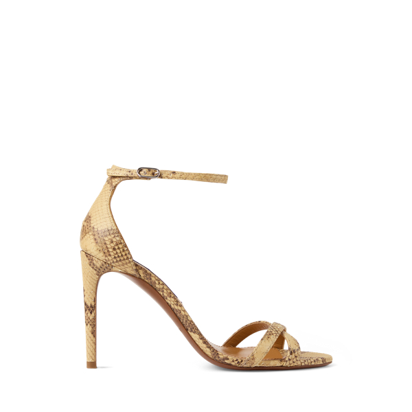 関税送料込 LAUREN RALPH LAUREN FAY BRAIDED ラフィアサンダル Fay Braided Raffia Sandal