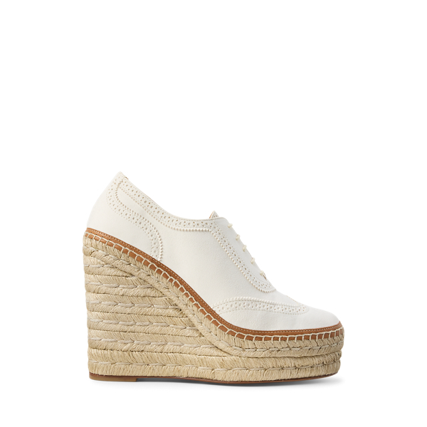 Espadrille Barlowe aus Ziegenwildleder Ralph Lauren Collection in 1