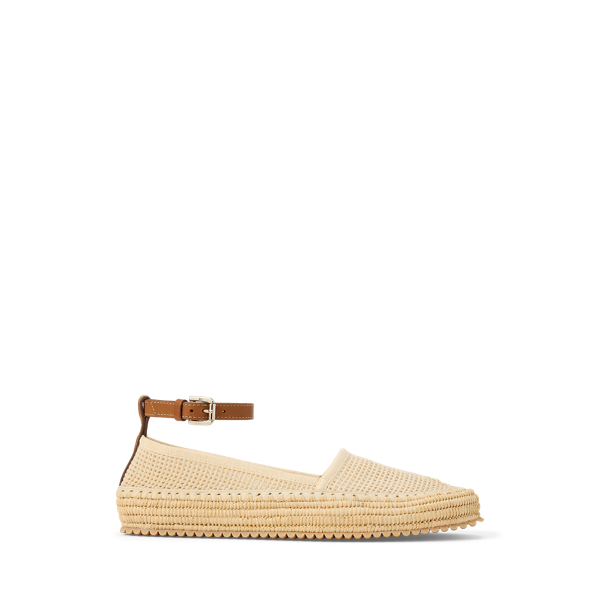 Ballerines Astred piqu&eacute; bordure vachette
