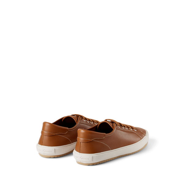 Sneaker Bayston aus Kalbsleder Ralph Lauren Collection in Gold 4