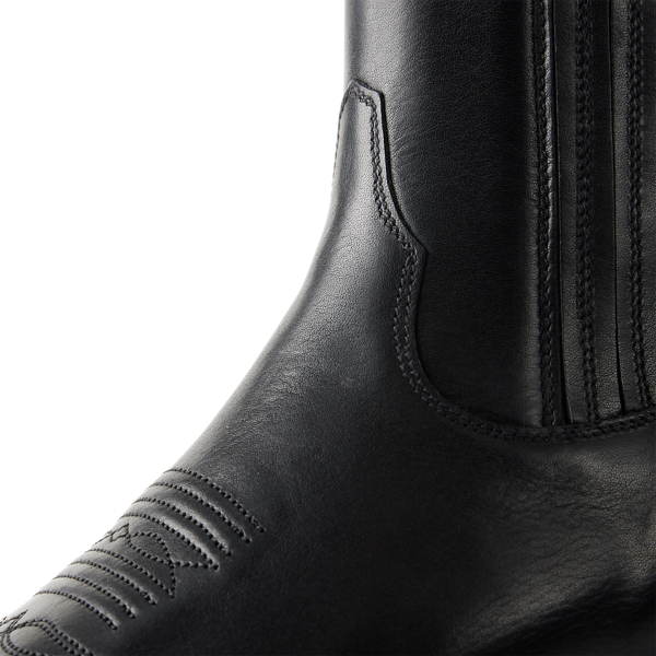 Quinn 40 MM Vachetta Leather Bootie