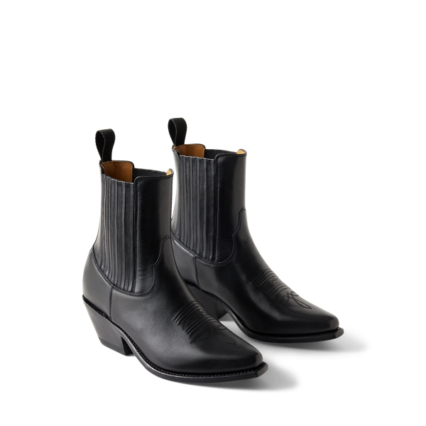 Quinn 40 MM Vachetta Leather Bootie