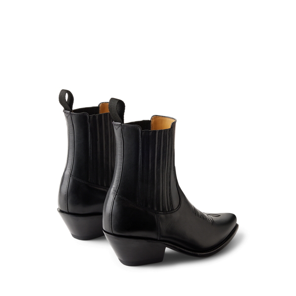 Quinn 40 MM Vachetta Leather Bootie