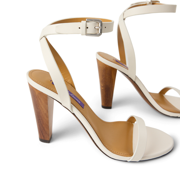 Sandale Graison aus Lammleder Ralph Lauren Collection in Lux-Creme 2