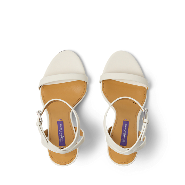 Sandale Graison aus Lammleder Ralph Lauren Collection in Lux-Creme 5