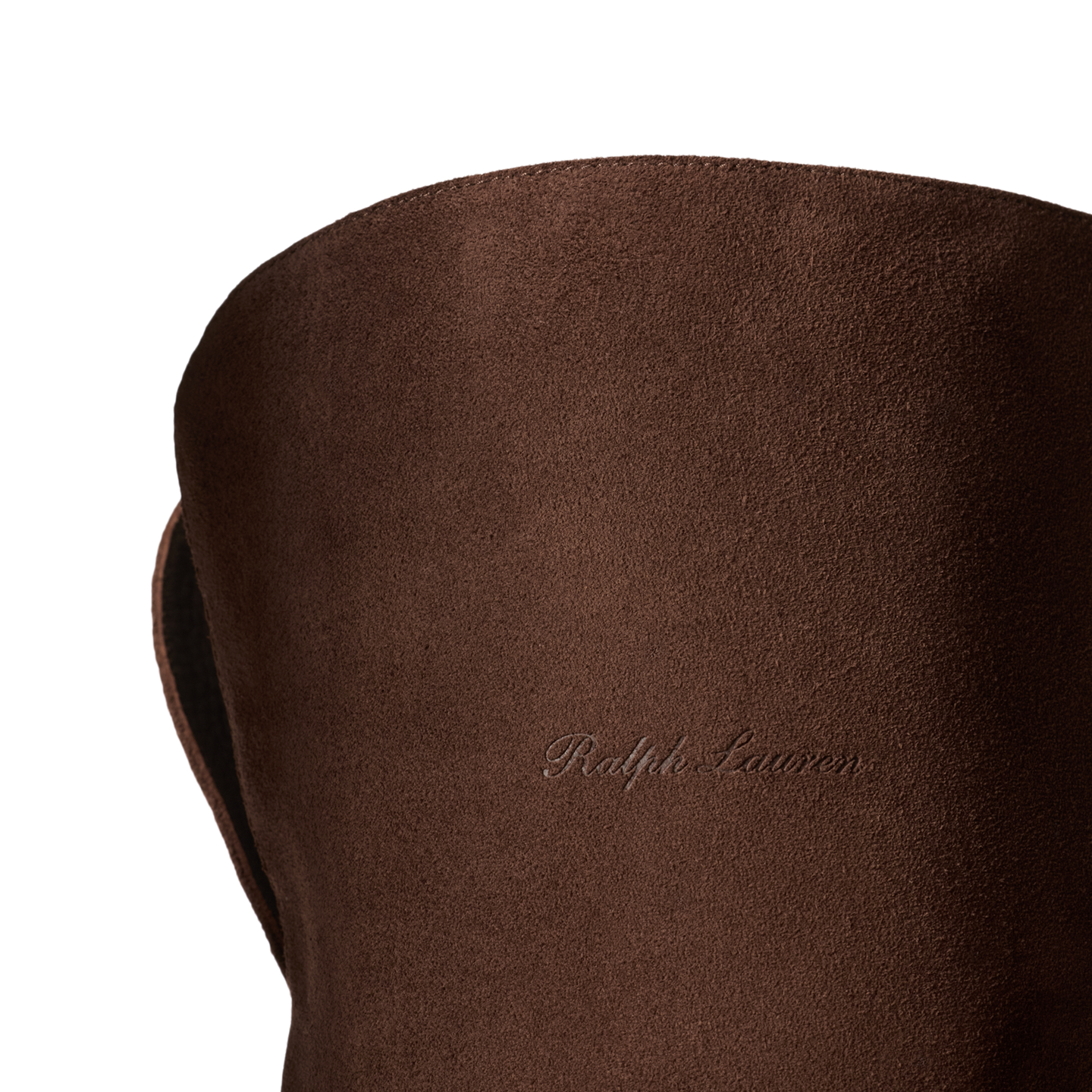 Женские ботинки Ralph Lauren Harlee 55 MM Calf-Suede Boot, цвет: Светло-коричневый — фото 1