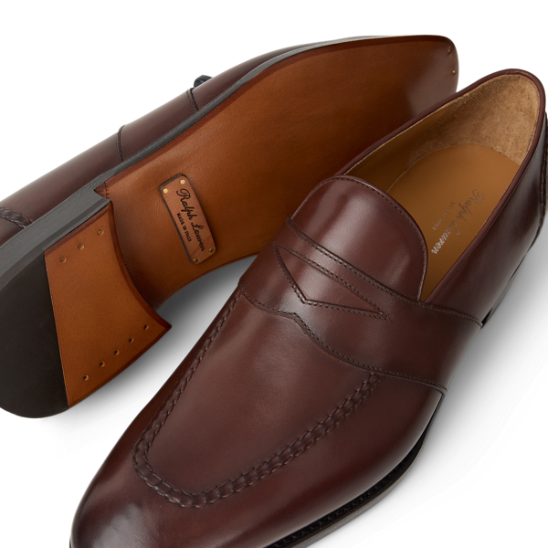 Luggage Brown Meegan Penny Loafer Purple Label 2