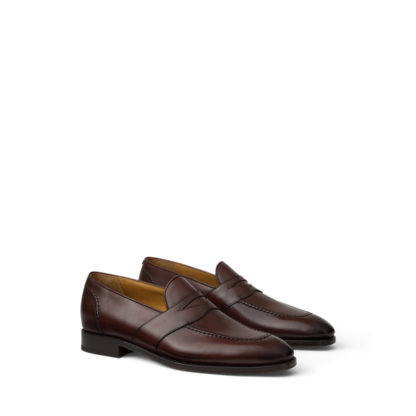 Luggage Brown Meegan Penny Loafer Purple Label 3