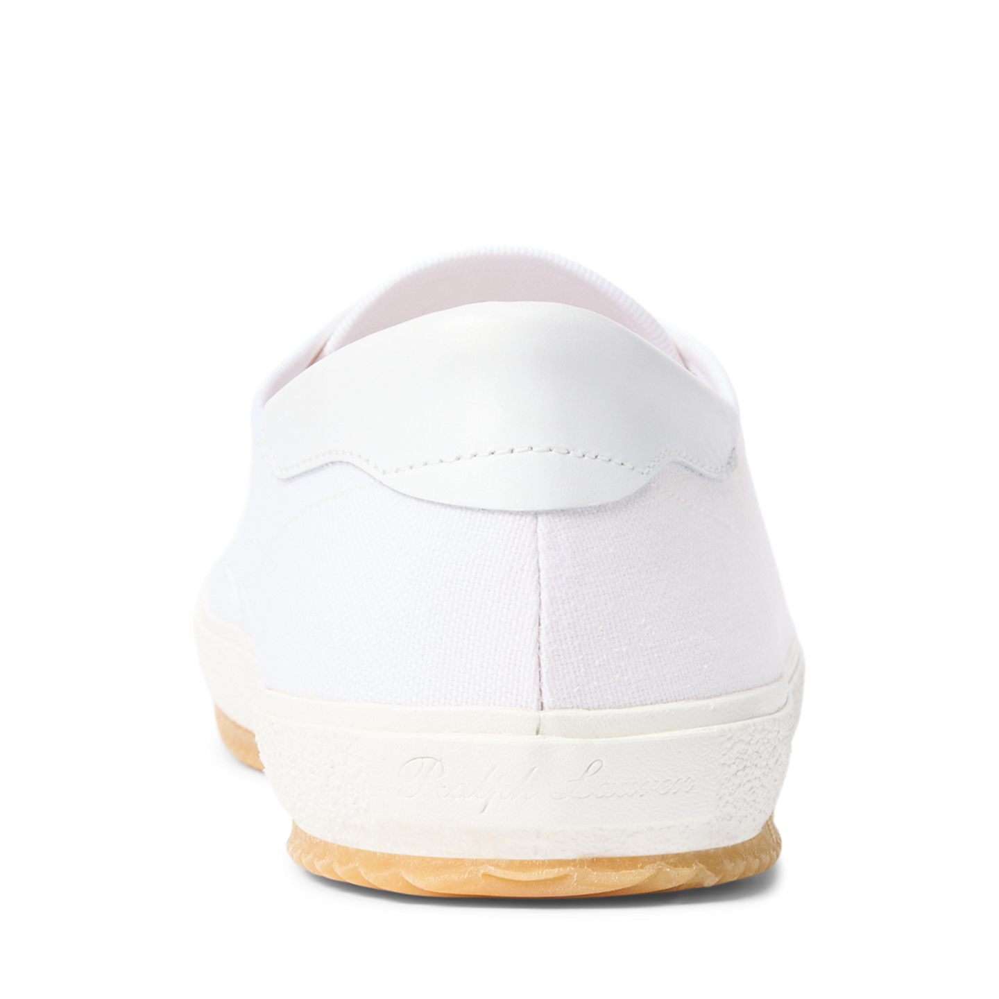 Мужские кроссовки Ralph Lauren Bayston Cotton Canvas, цвет: Bianco — фото 2