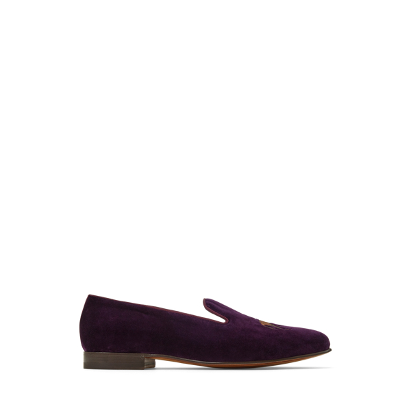 Alonzo Standing Horse Velvet Slipper