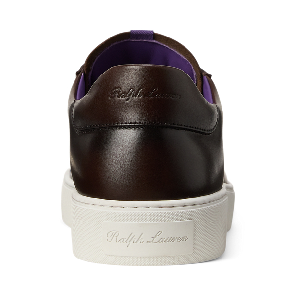 Severn Burnished Calfskin Sneaker