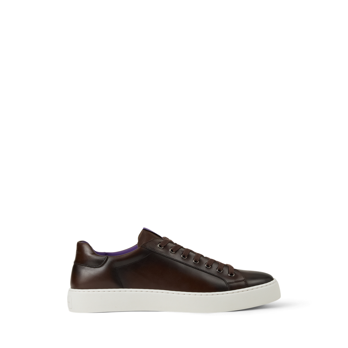 Мужские кроссовки Ralph Lauren Severn Burnished Calfskin, цвет: Светло-коричневый — фото 4