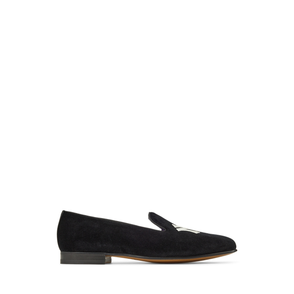 Ralph Lauren Yankees Velvet Slipper