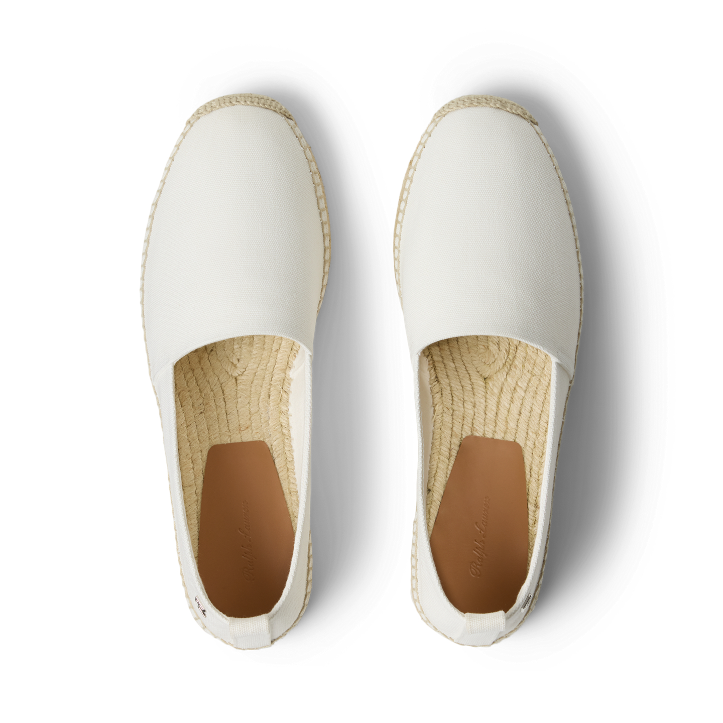 Мужские сандалии Ralph Lauren Bosworth Linen-Silk Espadrille, цвет: Кремовый — фото 3