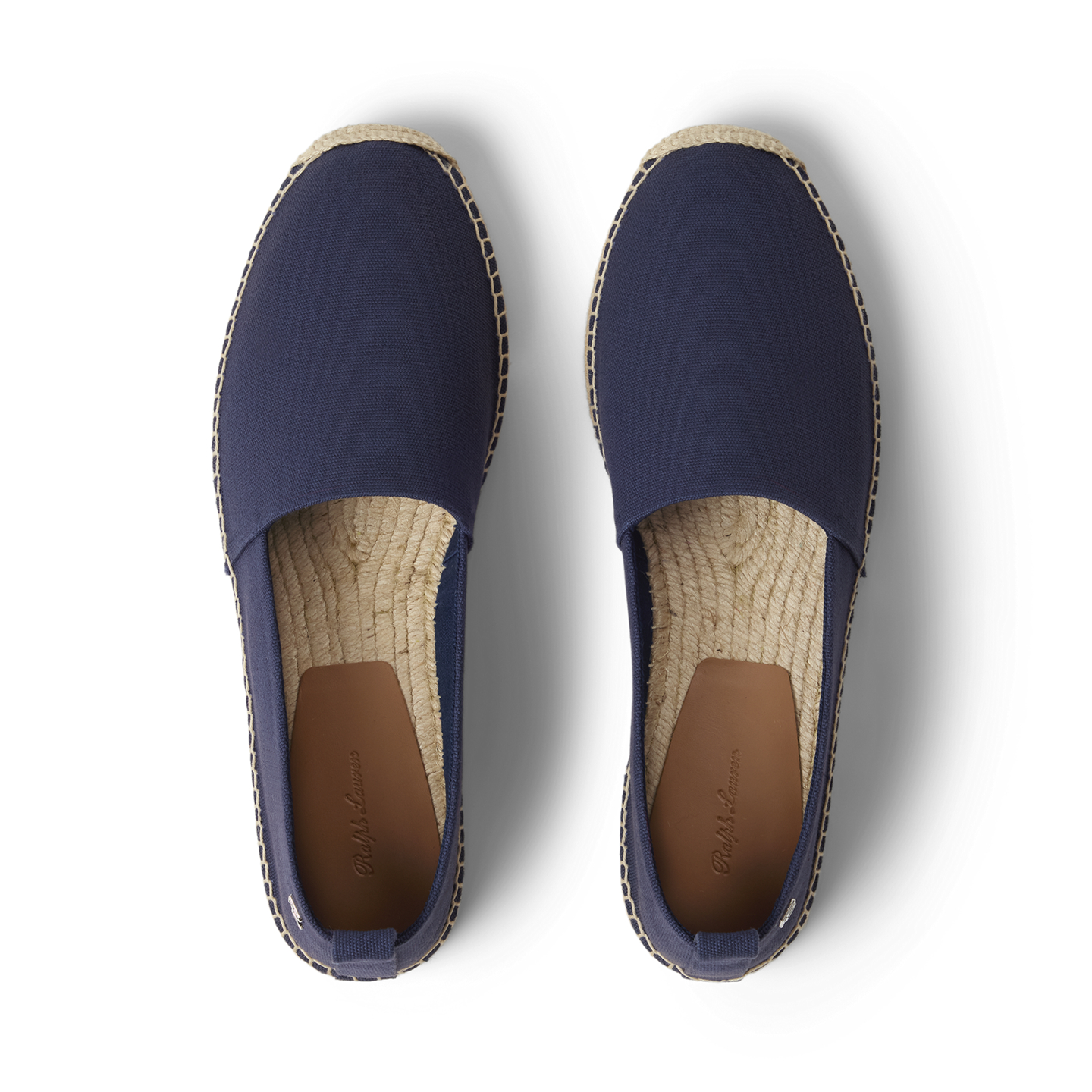 Мужские сандалии Ralph Lauren Bosworth Cotton Canvas Espadrille, цвет: Тёмно-синий — фото 3