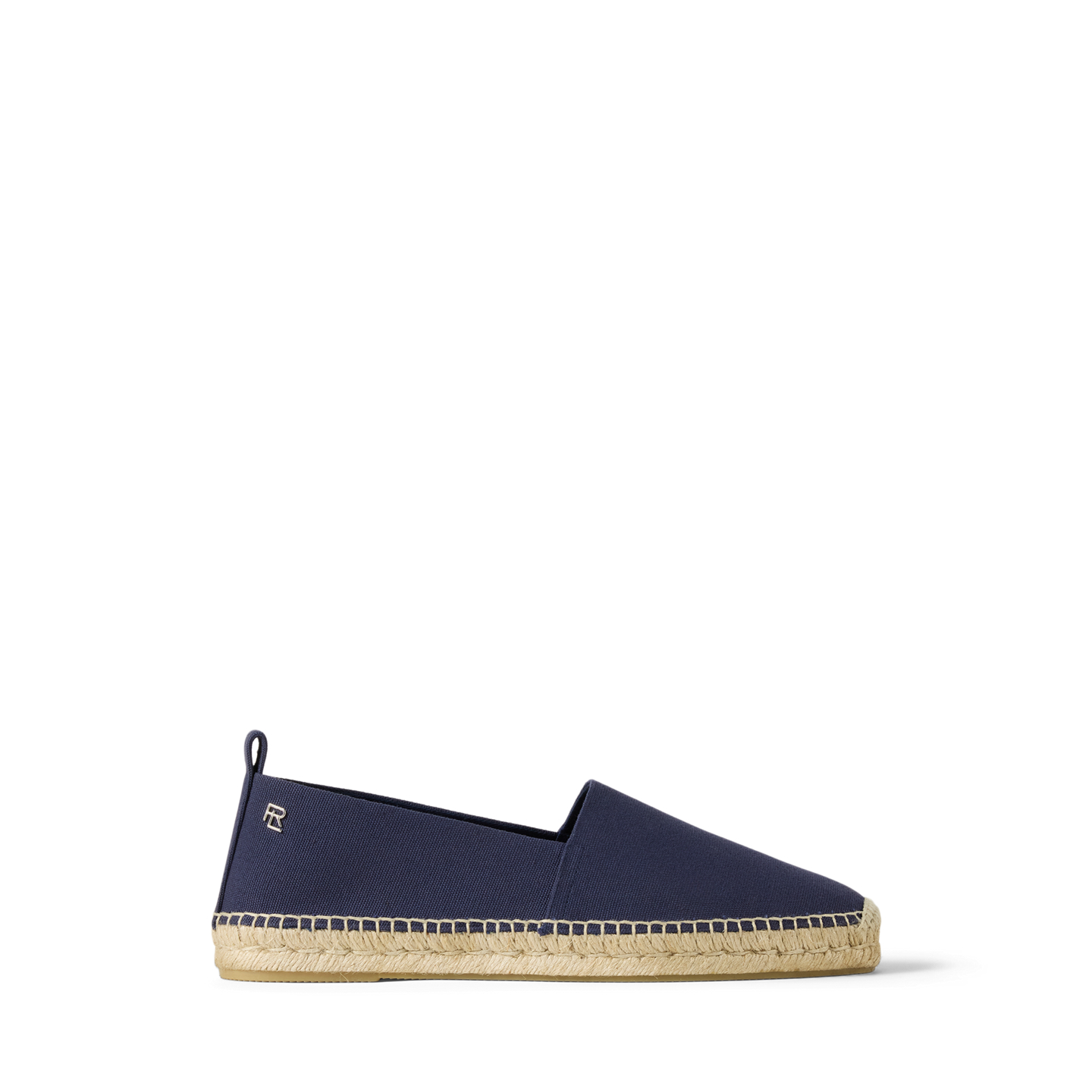 Мужские сандалии Ralph Lauren Bosworth Cotton Canvas Espadrille, цвет: Тёмно-синий — фото 4