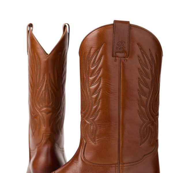 Leather Western Boot