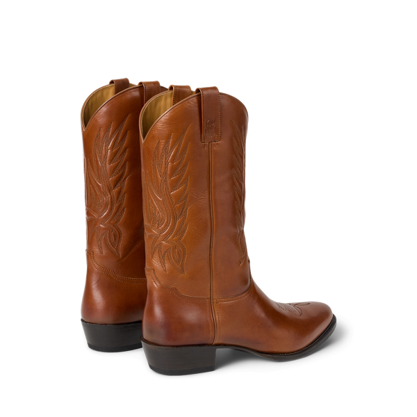 Leather Western Boot