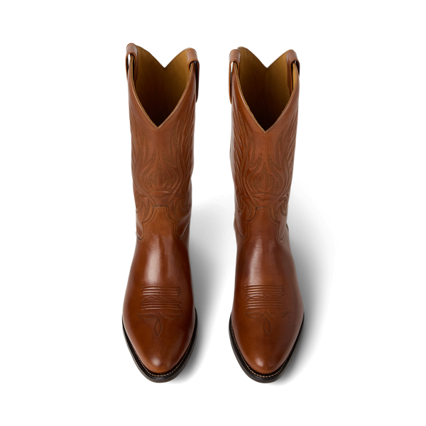 Leather Western Boot