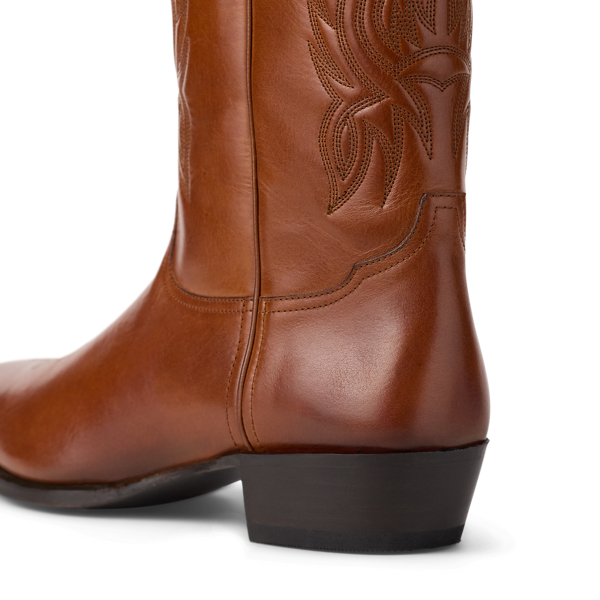 Leather Western Boot