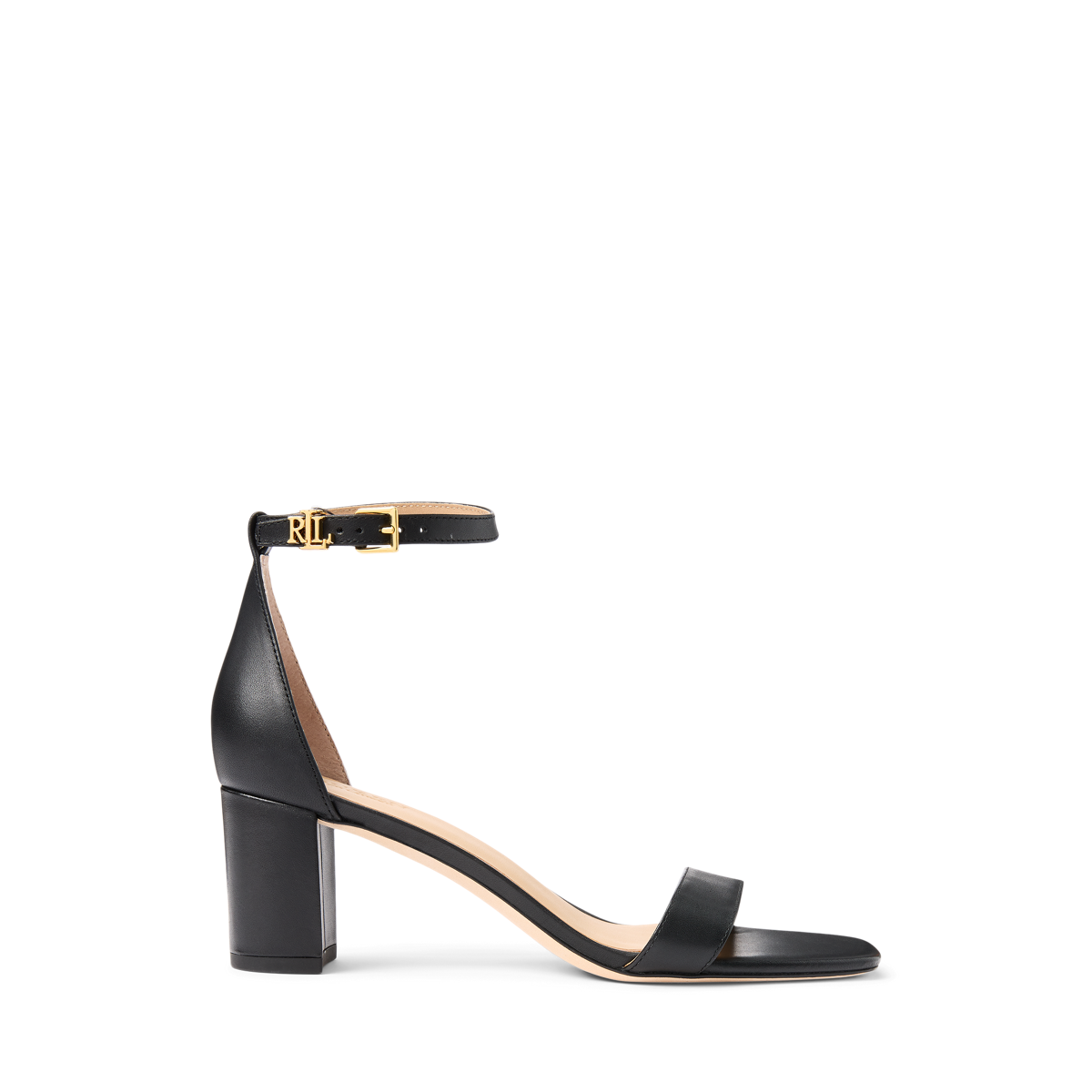【 Ralph Lauren】脚長効果 Logan ナッパ レザー サンダル Logan Nappa Leather Sandal