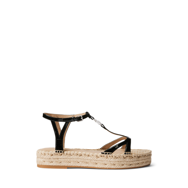 Payton Patent Leather Espadrille for Women | Ralph Lauren® UK