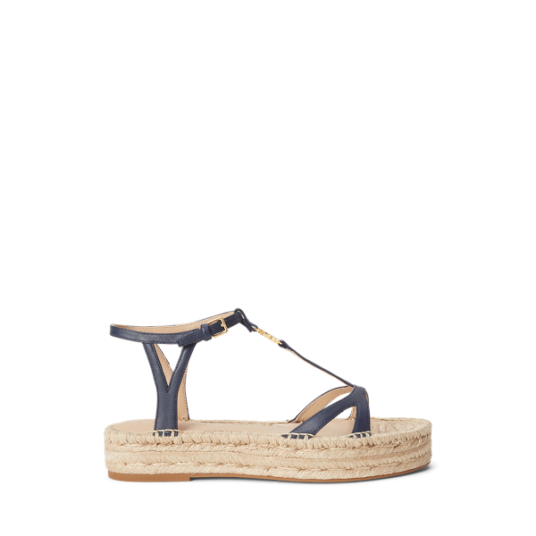 Espadrilles Payton en cuir nappa