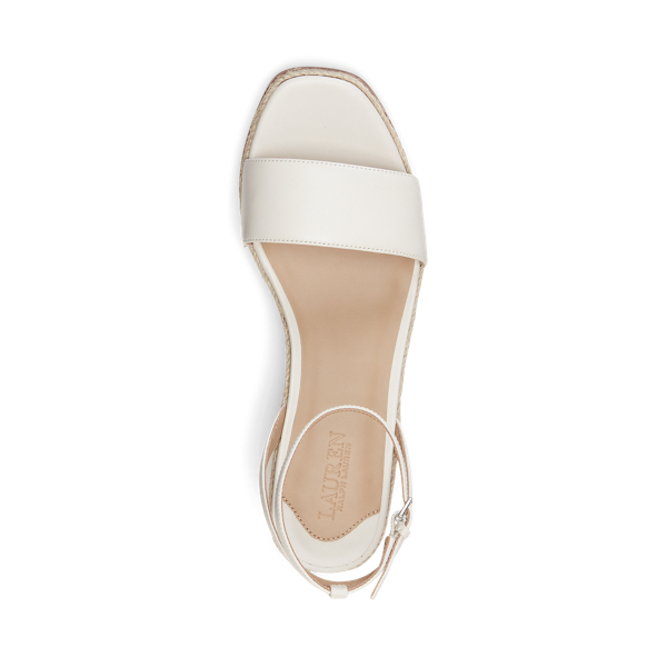 Leona Nappa Leather Espadrille