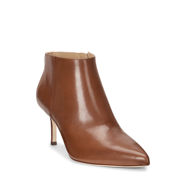 Stiefelette Lizie aus poliertem Leder Lauren in Lauren Tan 2