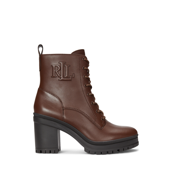 Cameron Burnished Leather Bootie