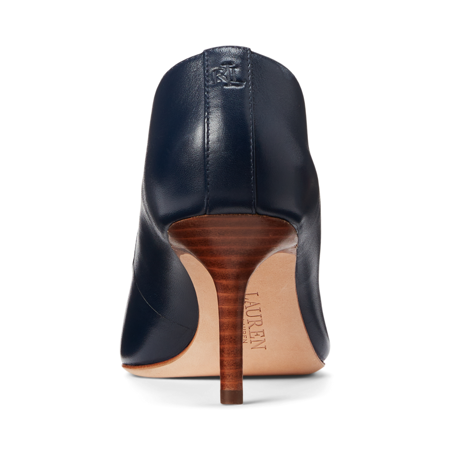 Женские туфли Lauren Ralph Lauren Lanette Nappa Leather, цвет: Тёмно-синий — фото 2