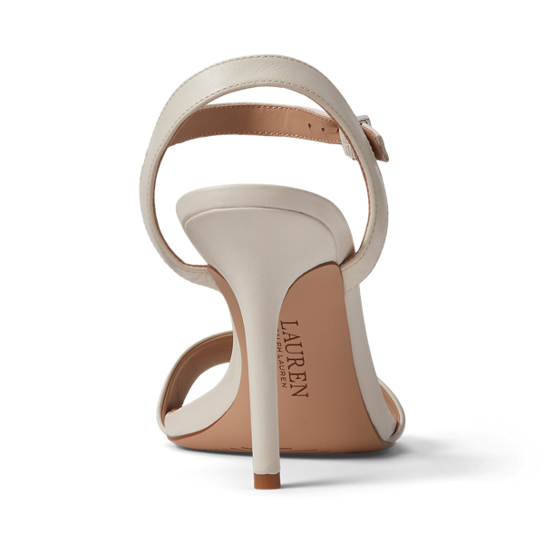 Soft White Gwen Nappa Leather Sandal Lauren 3
