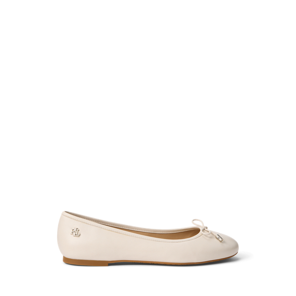 Jayna Nappa Leather Flat