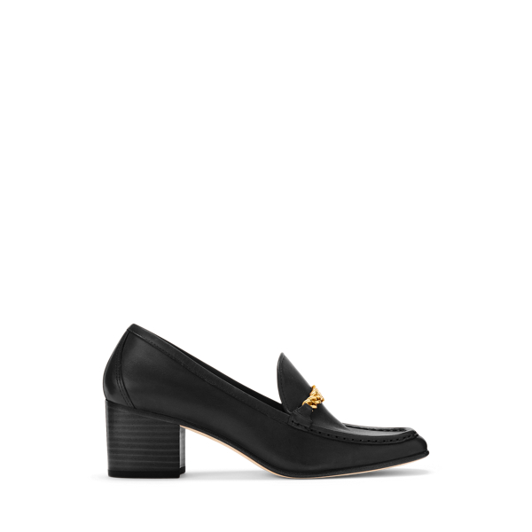 Lanette Suede Mary Jane Pump Ralph Lauren