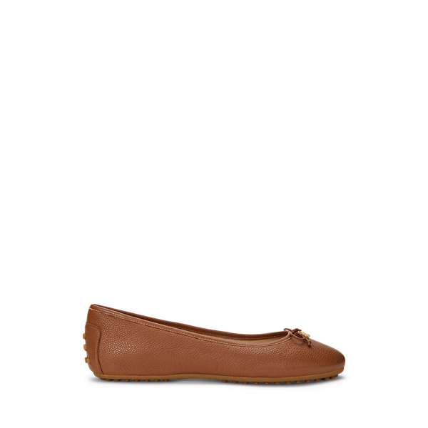 Women s Tan Flat Shoes Ralph Lauren IE