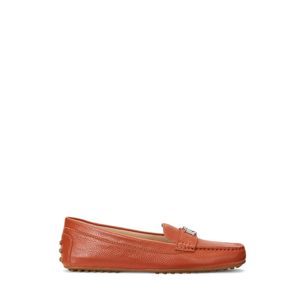 Women s Orange Flat Shoes Ralph Lauren MT