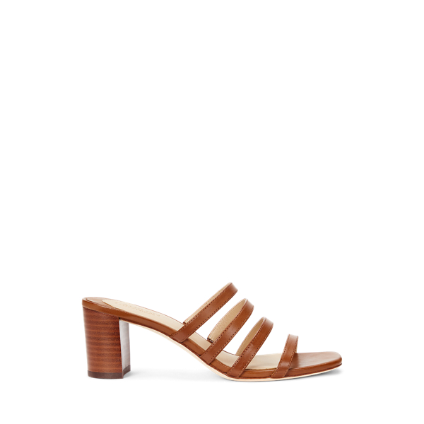 Kimmie Burnished Leather Sandal