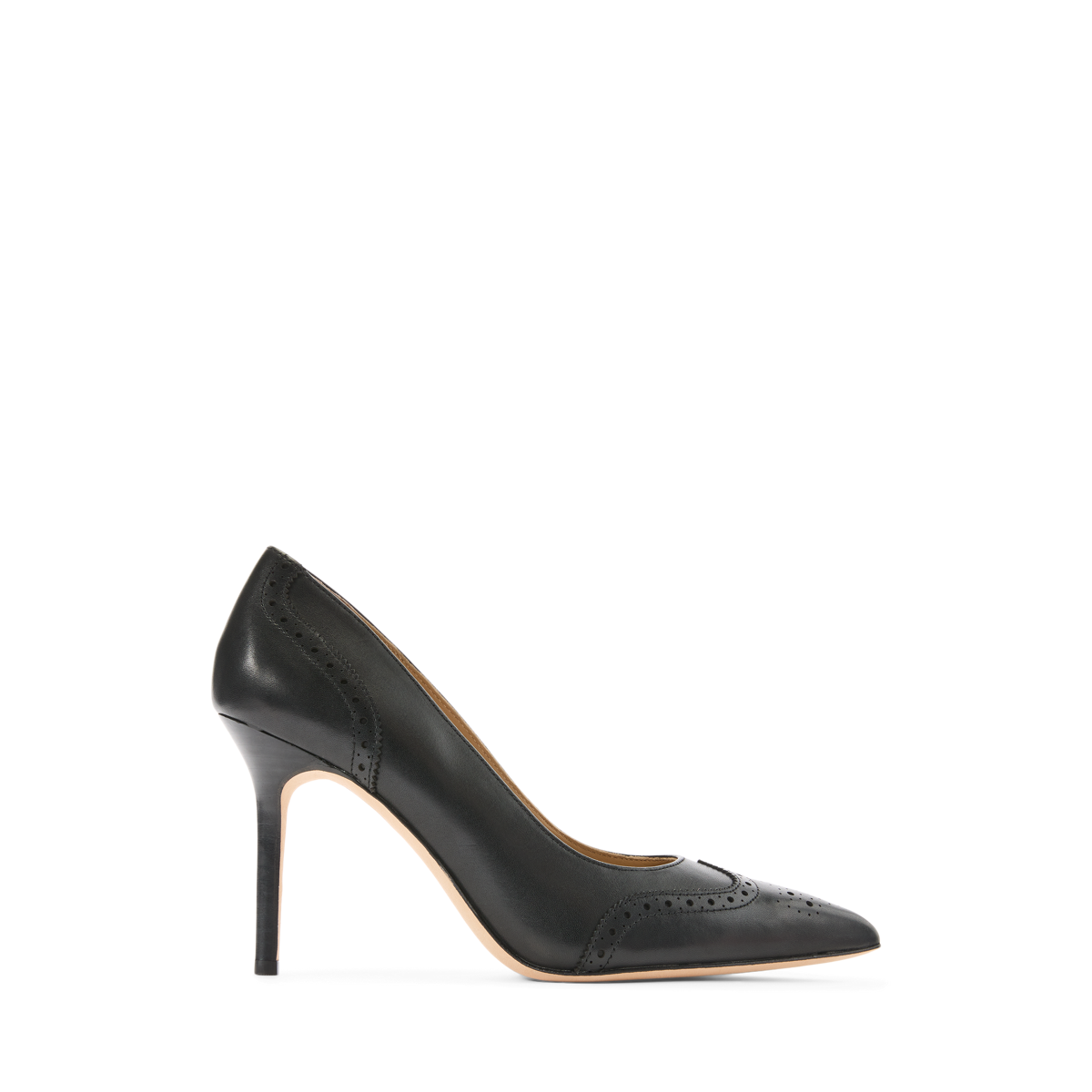 Lauren ralph lauren lindella leather pumps online