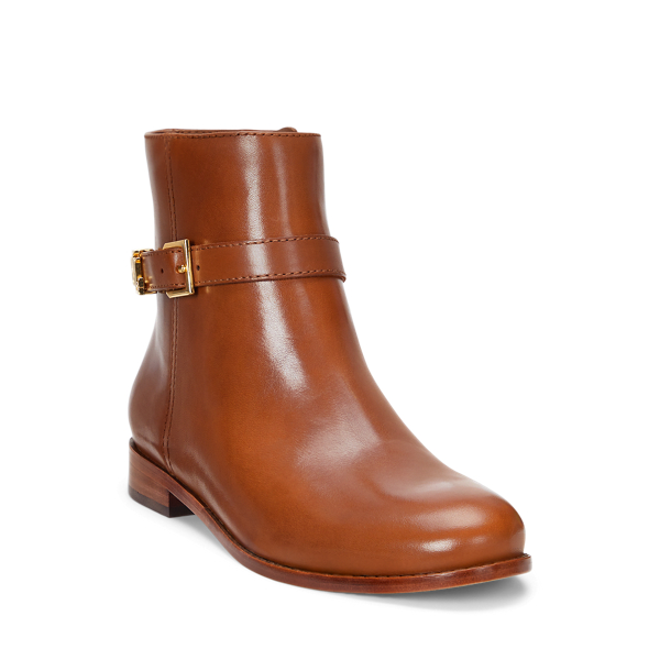 Tory burch brooke shops bootie tan